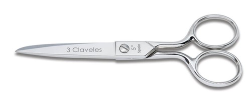 Coltello Da Cucina 3 Claveles 1533 | Lama In Acciaio Inossidabile 20 Cm | Manico POM Nero | Professionale - 2