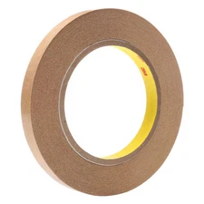 3M Adhesive Transfer Tape 465, Clear, 1/2 in x 60 yd, 2 mil