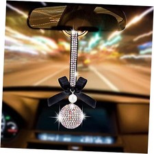 OIIKI Bling Car Accessories, Crystal Rhinestone Diamond Ball Accessories
