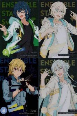 Ensemble Stars! Clear Card Lot Tsumugi Eichi Wataru Nazuna Collection Gum