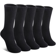 Wool Socks for Women Winter Warm Hiking Thick Warm Cozy Boot Crew Gift Socks ...