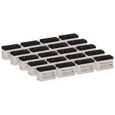 PowerWare PW9125-5000G HW UPS SigmasTek SP12-7.5T2 Battery Replacement Set of 20