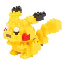 Nanoblock Pikachu Building Toy 120 Pieces Level 2 Pokemon Collection 1.8 Inch