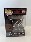 Caleb McLaughlin Signed Stranger Things Lucas Funko Pop 1798 Autograph SWAU