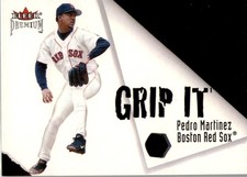 2001 Fleer Premium Grip It Rip It Pedro Martinez #9 HOF Boston Red Sox