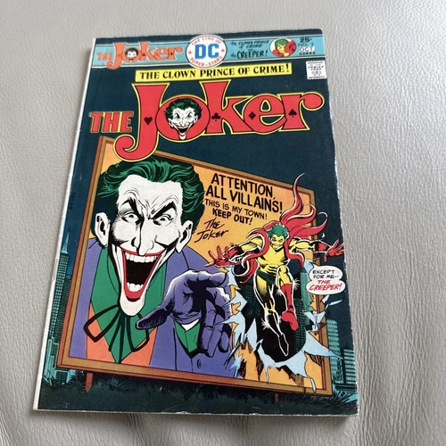 Vintage 1975 The Joker DC Comics series #3
