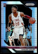 2018-19 Panini Prizm Prizms Silver Billy Preston Rookie Cleveland Cavaliers #19