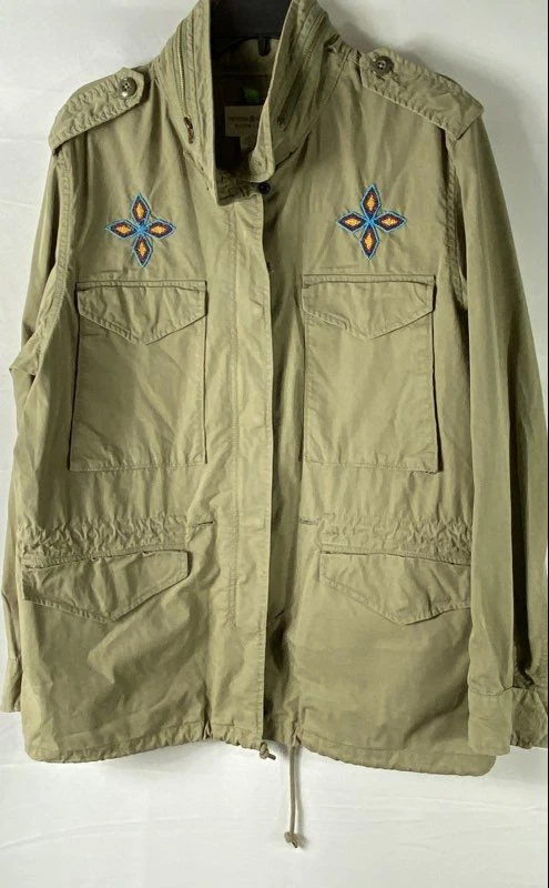 Denim & Supply Ralph Lauren Military Jacket Solid Coats, Jackets