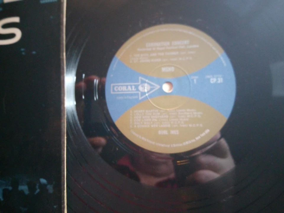 Burl Ives - Coronation Concert Festival Hall - UK Coral CP31 mono  LP  - Image 2 of 4