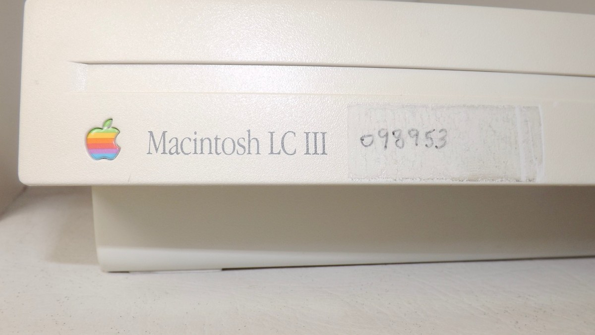 Vtg 1993 Apple Macintosh LC III Desktop Computer Tested & Working