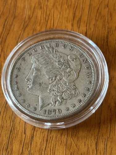 MORGAN SILVER 1879 DOLLAR 90% SILVER DOLLAR COIN