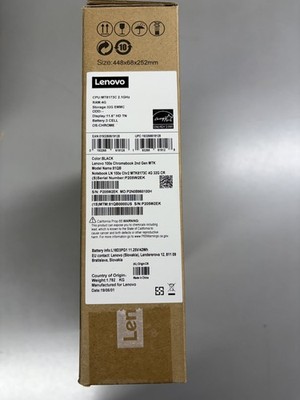 Lenovo 100e Chromebook 2nd Gen 11.6 in MTK8173C 4GB 32GB Chrome OS - Open Box OB