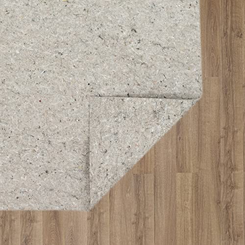 Mohawk Home 6' x 9' 1/4" Rug Pad 100% Felt Protective Cushion, Premium Comfort U