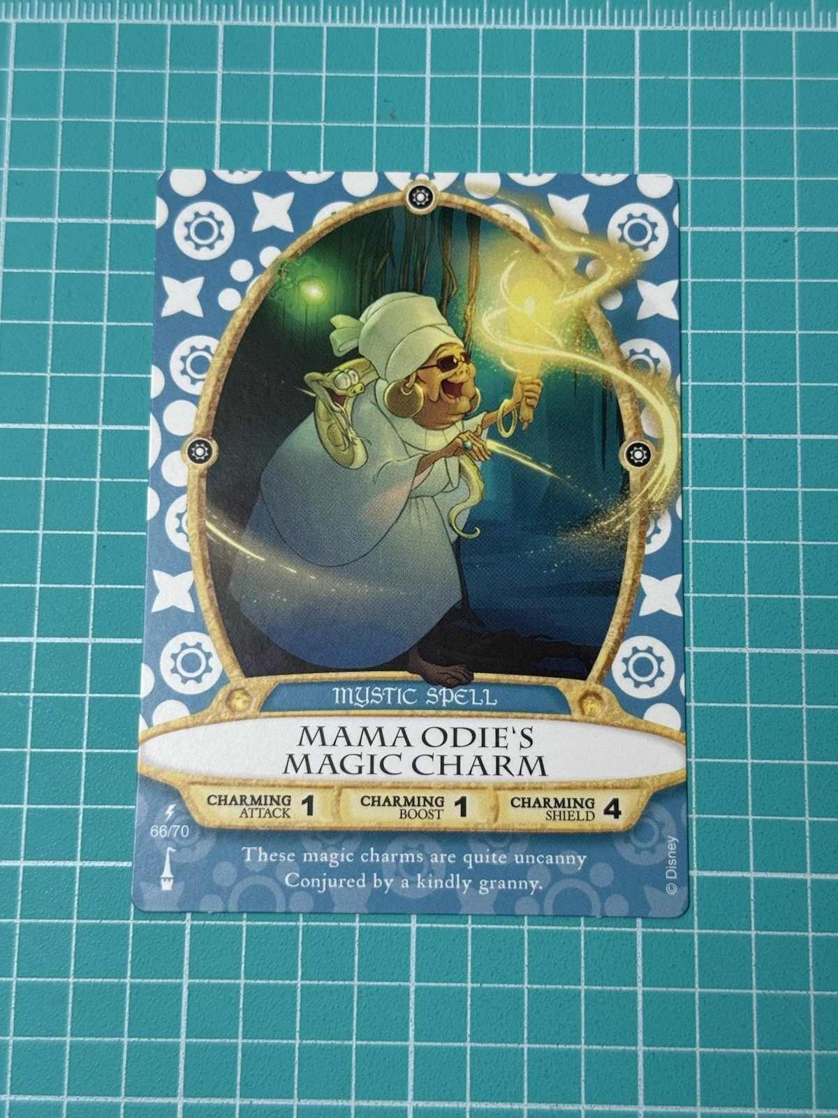 Disney Sorcerer’s Of The Magic Kingdom Card #66 Mama Odie’s Magic Charm!