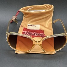 Fossil Meadow PS4004 740 Sunglasses Blush Crystal Jeweled Gradient 61-18-120 GC