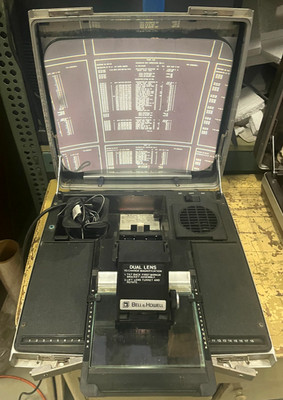 Bell & Howell Commuter II Portable Microfiche Reader, Dual Magnification