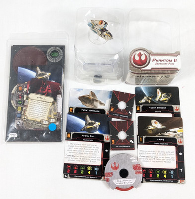 STAR WARS X-WING Miniatures Game SHEATHIPEDE PHANTOM II Shuttle 2.0 Ready