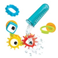 Yookidoo Kids Bath Toy Spin N Sort Water Gear Children s Sensory Water Wheel Set