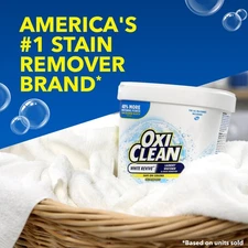 OxiClean White Revive Laundry Whitener and Laundry Stain Remover Powder, 3 lb