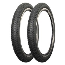 2x Fahrrad Reifen 20 Zoll 56-406 Stollenprofil BMX Mantel 20 x 2,10 Satz schwarz