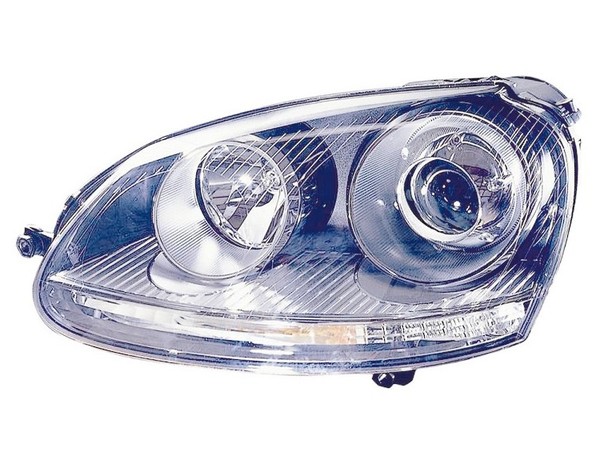 XENON-SCHEINWERFER Links Volkswagen Golf V GTI 2004-2008 MIT Verchromtem Rahmen-image