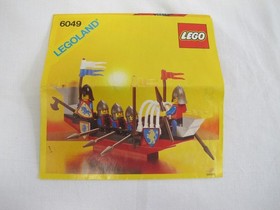 LEGO Castle 6049: Viking Voyager. Complete and with instructions, no box