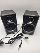 cinnkeyi Computer Speakers, 2.0 Speakers for PC or Laptop, 3.5mm Aux Input