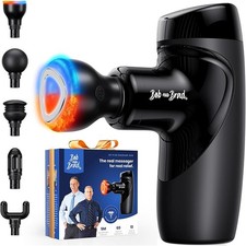 BOB AND BRAD M7 Plus Mini Massage Gun with Heat, FSA Eligible HSA Approved Dee