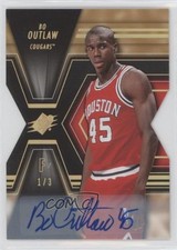 2014-15 SPx Die-Cut Auto 1/3 Bo Outlaw #38 Auto 1ql