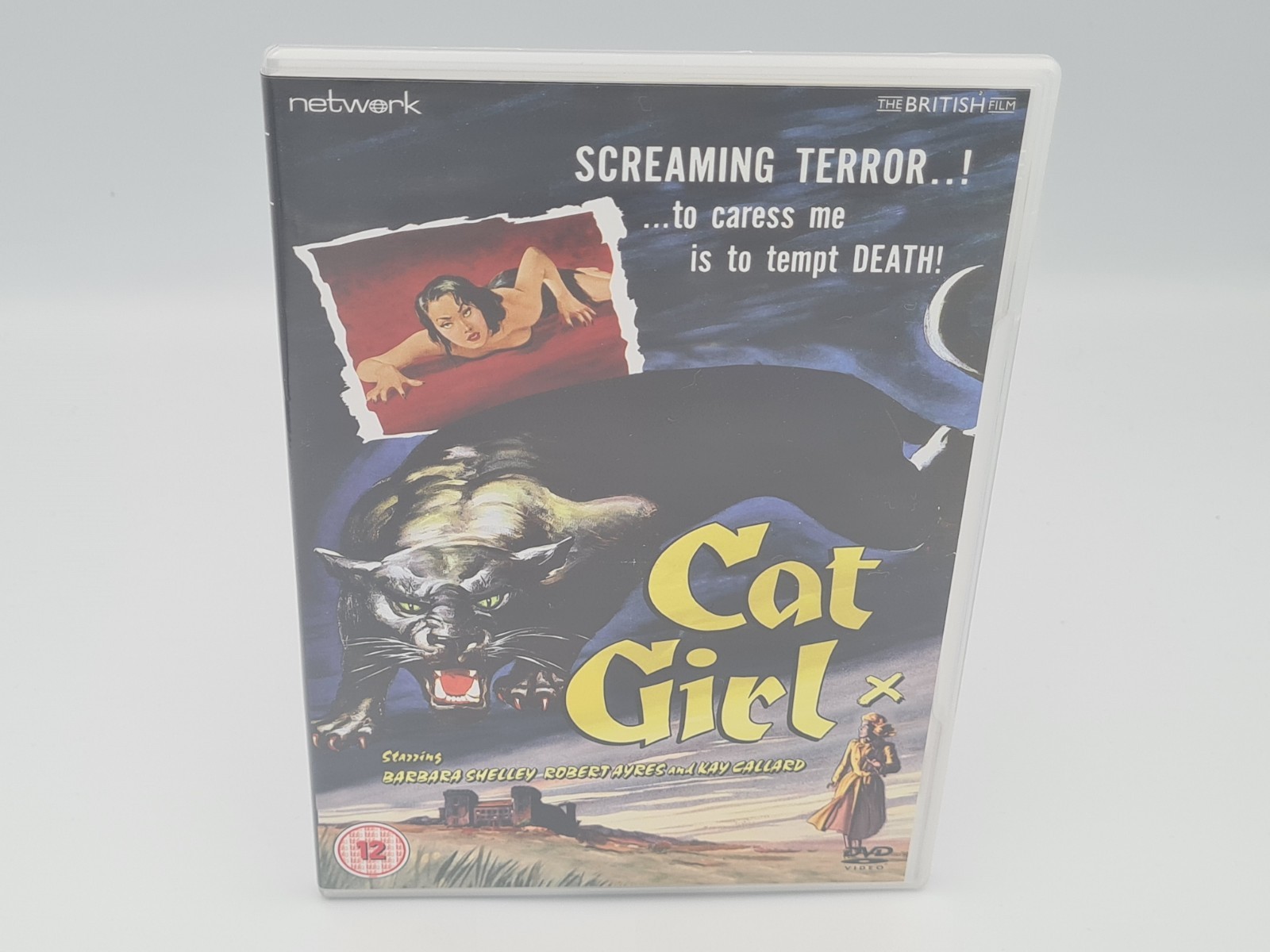 Cat Girl Dvd Network Slim Case 1957 Barbara Shelley Robert Ayres