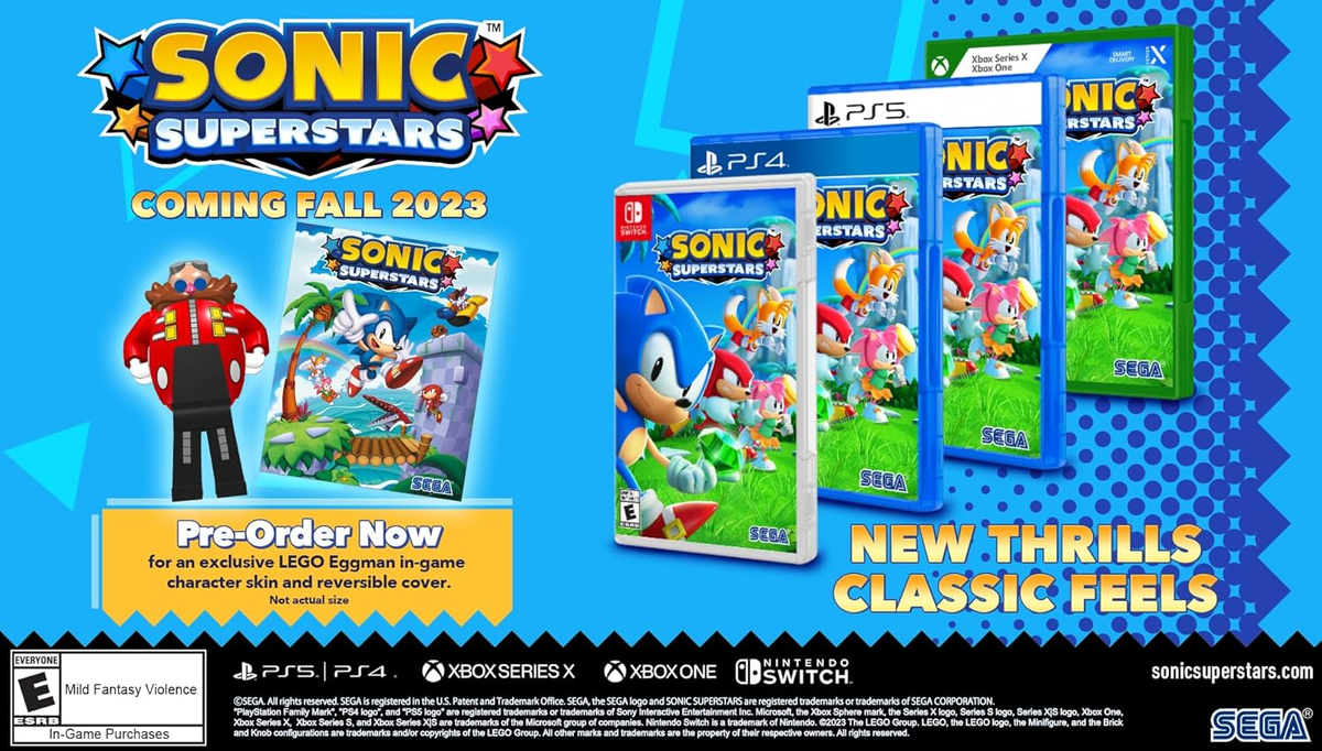 Sonic Superstars - Nintendo Switch | eBay
