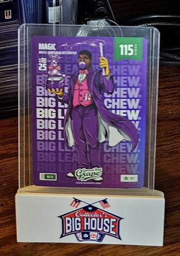 Magic Magic Johnson N\' 25 Starter Bo Jackson Battle Arena Big League Chew BLC-8