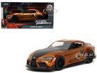 2020 TOYOTA SUPRA ORANGE "FAST & FURIOUS" 1/32 DIECAST METAL CAR BY JADA 35632