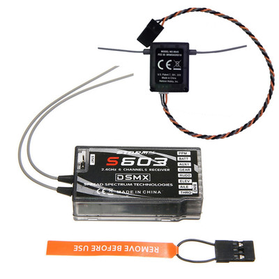 Lichifit 6 Channels 2.4Ghz S603 Aircraft Receiver For Jr/Spektrum Dsm-X Dsm2