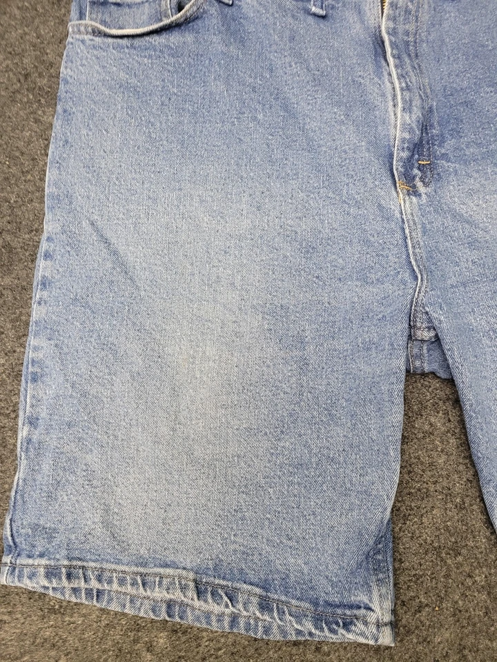 Wrangler Denim Shorts Mens 46 Relaxed Fit Blue Jean Comfort Casual 606W FBN - Image 2 of 4