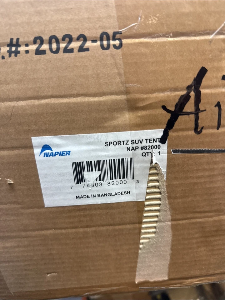 TIENDA NAPIER 82000 AZUL/TOSTADO/NARANJA SPORTZ SUV 82000 - 9' L X 9' W X 7,25' H Foto 2 de 3