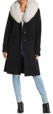 10 Crosby Derek Lam Color Navy M19815 Coat Size S Rn 111290 $900 Value!!!!