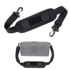 Black Bag Strap Nylon Shoulder Strap Adjustable Crossbody Shoulder Replacement