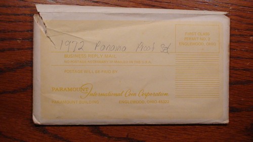 1972 Panama 6 COIN PROOF SET IN ORIGINAL PACKAGING PRICED FOR QUICK SALE! - Picture 6 of 6