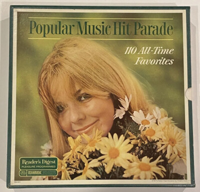 110 All Time Favorites Popular Music Hit Parade, Readers Digest, 9 LP Box (1968)