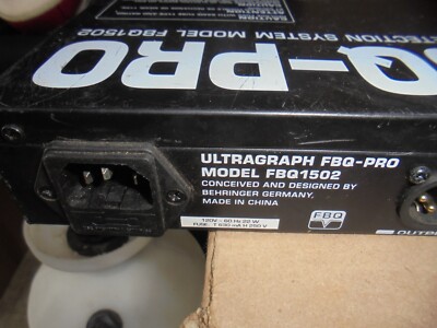BEHRINGER ULTRAGRAPH FBQ-PRO FBQ1502 | eBay