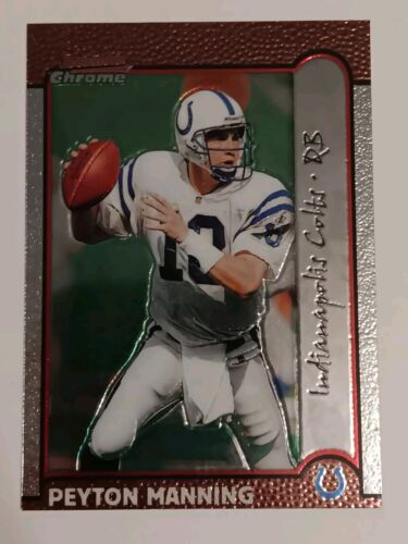 1999 Peyton Manning Bowman Chrome #70 - Second Year MC