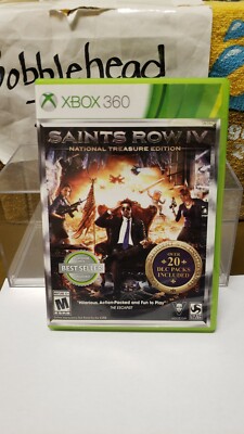 CIB SAINTS ROW IV NATIONAL TREASURE EDITION MICROSOFT XBOX 360 VIDEO GAME