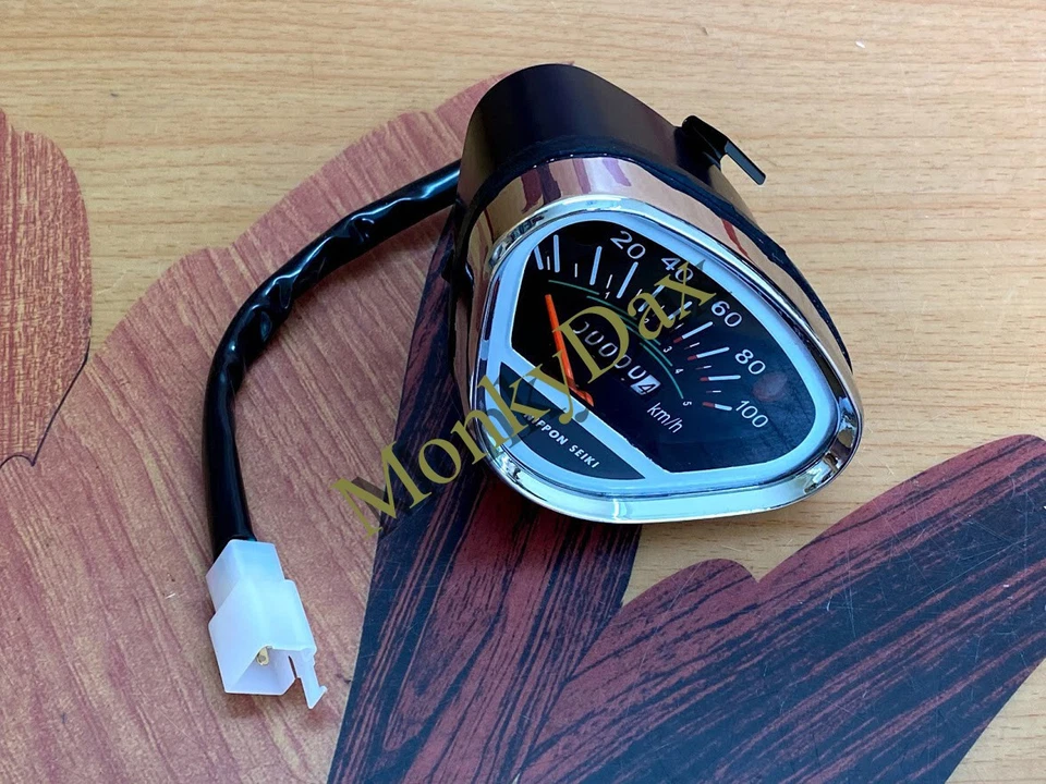 Velocímetro Honda SS50 CL50 CL65 CL90 CD50 CD70 S90 SL90 CS90. Medidor OdoMeter Foto 3 de 4