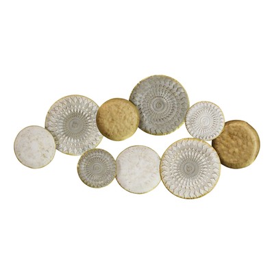 Stratton Home Decor Soho Metal Plates Statement Wall Decor S23707