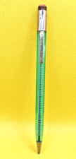 Scripto Vintage Transparent Green l.l mm Pencil-Used-free tin of lead-working