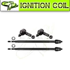 Set of 4 Steering Inner & Outer Tie Rod Ends for 2002-2006 Honda CR-V 4x4 - 2WD