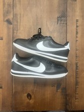 Nike Cortez 72 OG 819719-012 Cuero Básico Negro Blanco Plata Para Hombres Talla 10 Raro