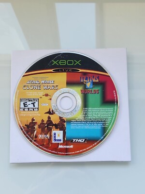 Star Wars: The Clone Wars/Tetris Worlds (Microsoft Xbox, 2003) DISC ONLY