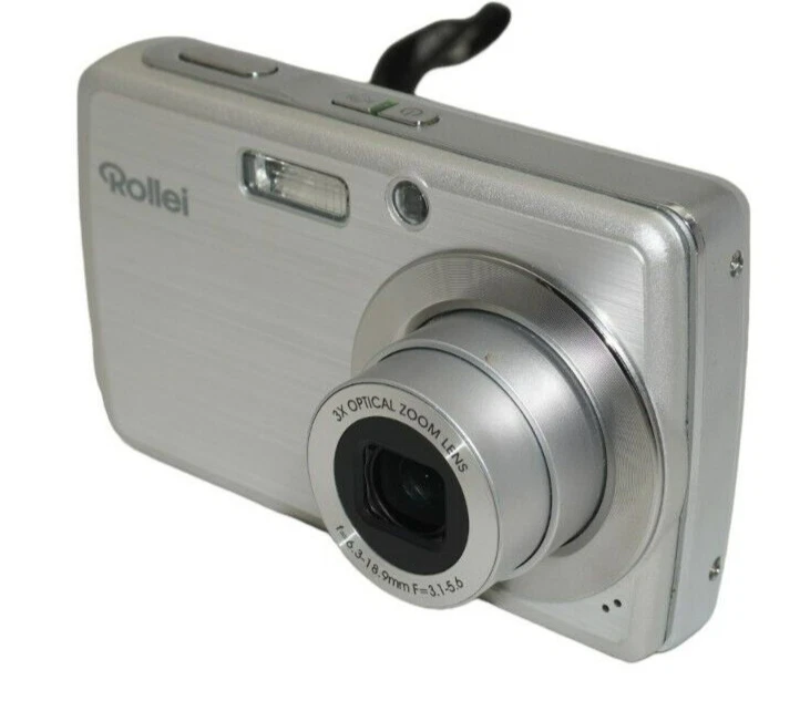 Rollei Digitalkamera Kompaktkamera 10MP Touchscreen Silber 3x Apogon Zoom XS-10 - Bild 2 von 4